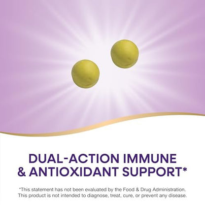 Nature's Way Quercetin Gummies mit Zink – Immunabwehr & Antioxidantien, Zitronengeschmack, 60 Gummis (Verpackung kann variieren)