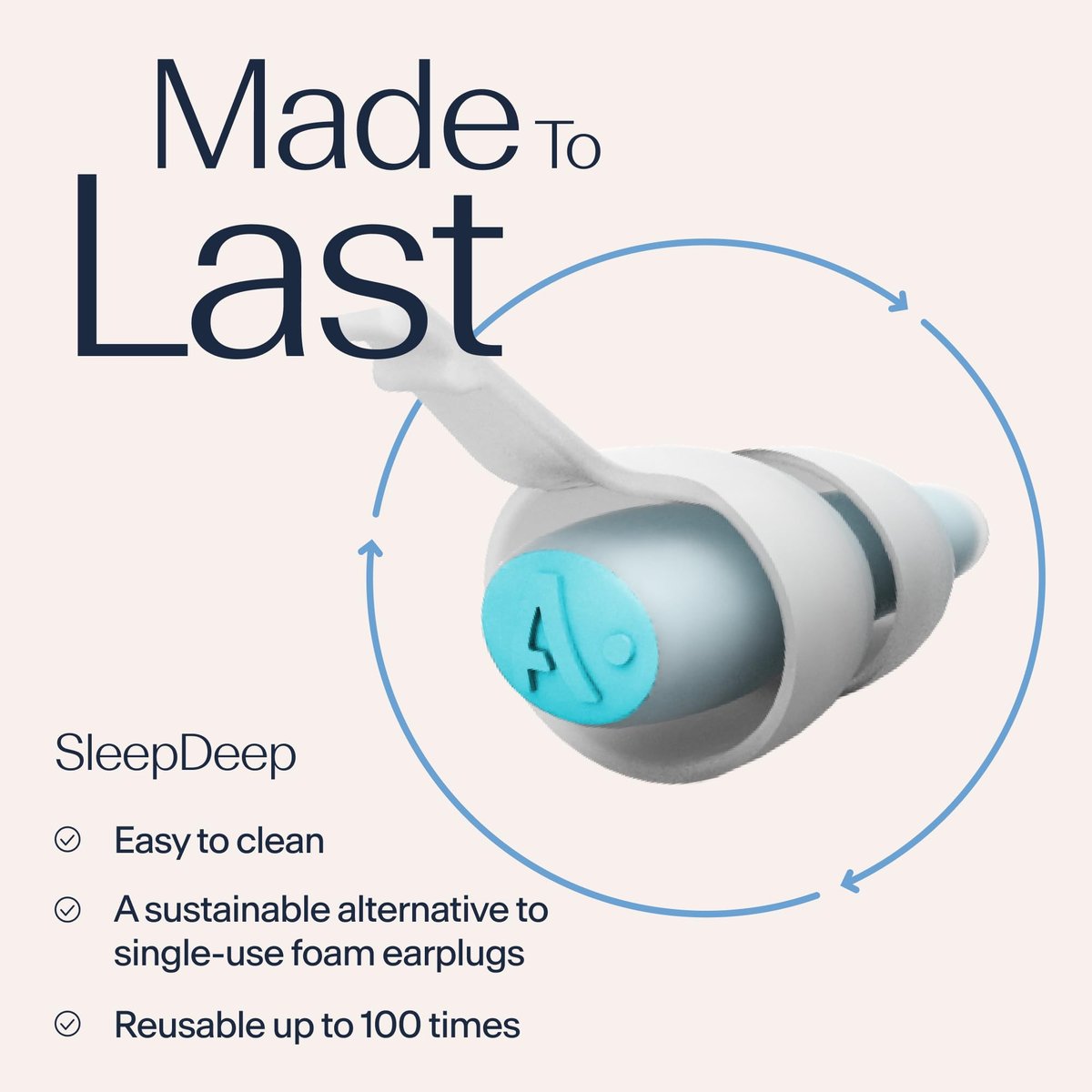 Alpine SleepDeep Mini - Weiche Ohrstöpsel für Schlaf und Konzentration - Neue 3D-ovale Form und geräuschreduzierendes Gel für bessere Dämpfung - 27 dB - Ideal für Seitenschläfer - 1 Paar wiederverwendbar: Größe S