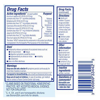 Boiron Borax 6C Homöopathisches Arzneimittel zur Linderung von Aphten, Schmerzen, Wundsein oder Unwohlsein – 3 Stück (240 Kügelchen)