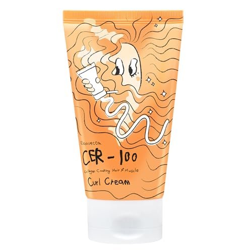 Elizavecca CER-100 Collagen Coating Hair A+ Muscle Curl Cream 120 ml – Lockencreme mit Kollagen