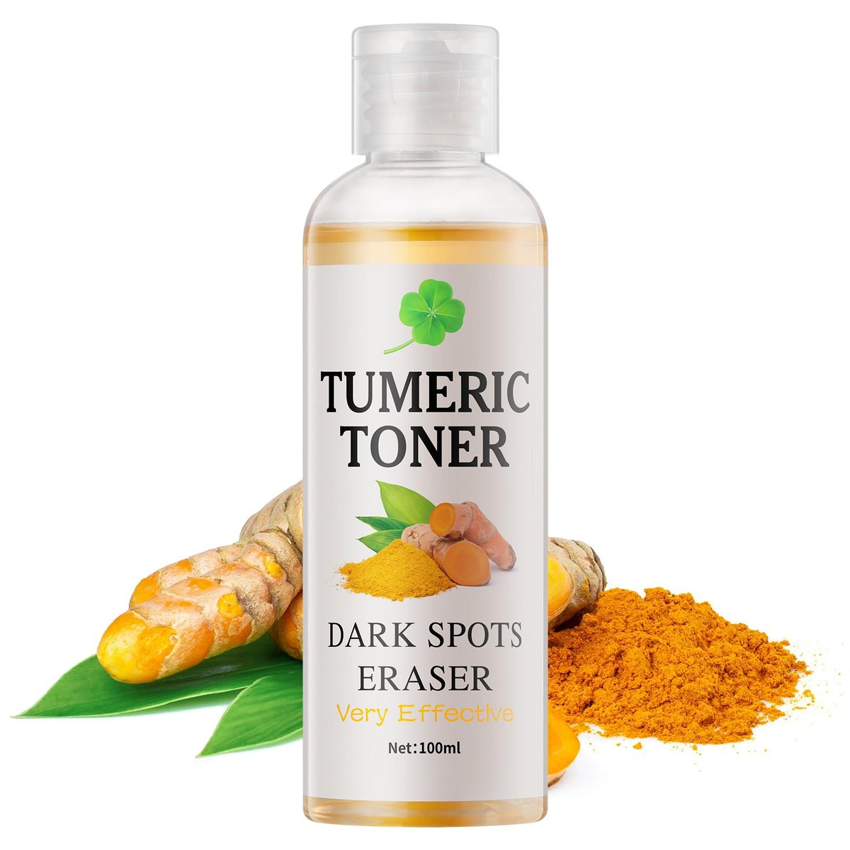 YAFUSIPE Gesichtswasser für dunkle Flecken – Kurkuma Dark Spot Corrector, feuchtigkeitsspendendes Gesichtswasser für zu Akne neigende Haut, für alle Hauttypen – 100 ml