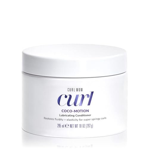 COLOR WOW Curl Wow Coco-motion Feuchtigkeitsspendender Conditioner – Gewichtsloser Conditioner spendet sofort intensive Feuchtigkeit für seidig-weiche, federnde Locken