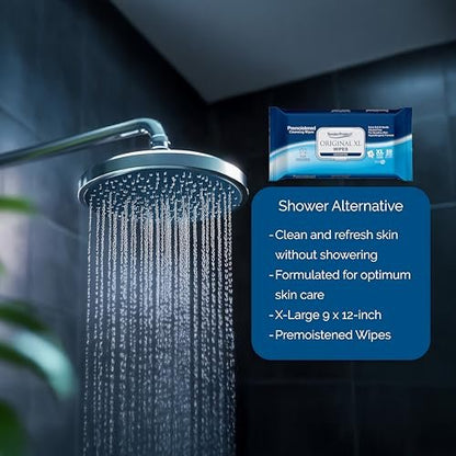 TenderProtect® Original XL Premium Feuchttücher für Erwachsene (50 Stück) – Extragroße 9"x12" Tücher mit Aloe Vera, für Babys & Senioren, Inkontinenz, Hände- und Körperreinigung
