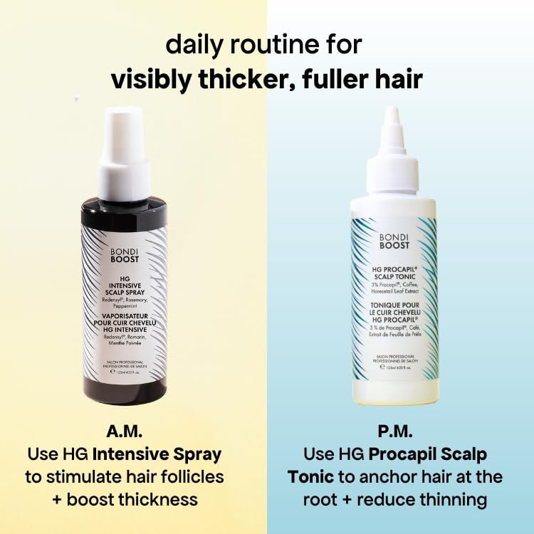 BONDIBOOST Procapil Kopfhautbehandlung [125 ml] – Tägliches Leave-In Serum für dünner werdendes Haar & Ankerhaare, mit Procapil, Rosmarin & Biotinoyl-Tripeptid-1, sulfatfrei