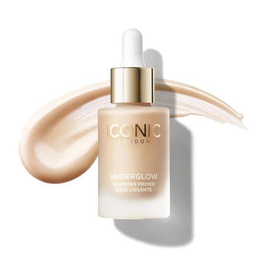 ICONIC LONDON Underglow Blurring Primer – Universeller Make-up Primer mit strahlendem Glow, 0,91 Fl Oz