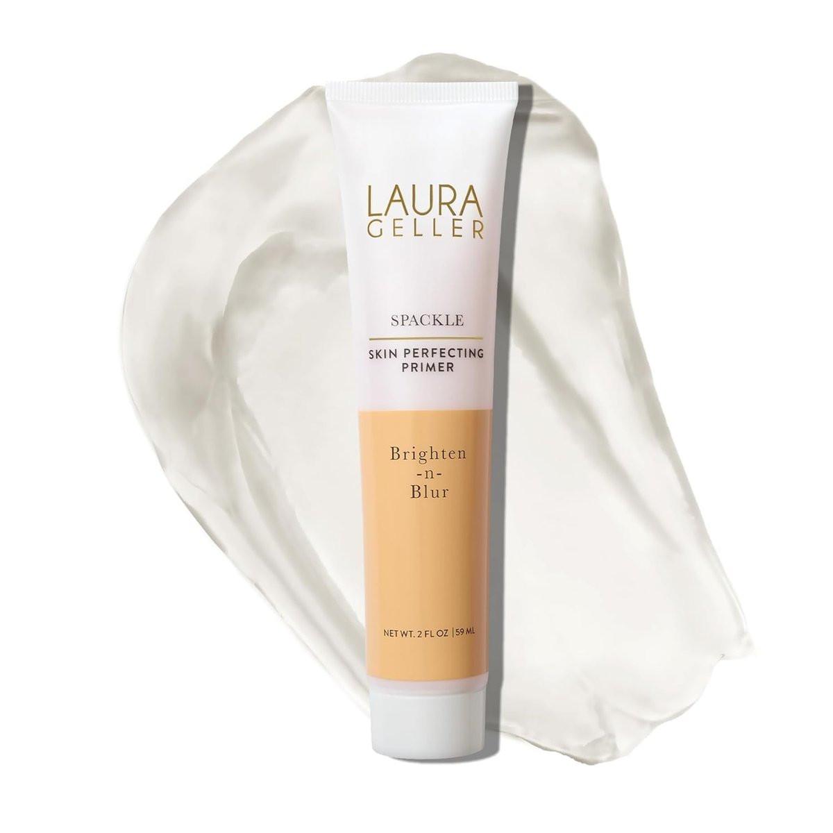 LAURA GELLER NEW YORK Spackle Primer - Brighten-n-Blur - Super-Size 2 Fl Oz - Mattierender Make-up-Primer für reife Haut