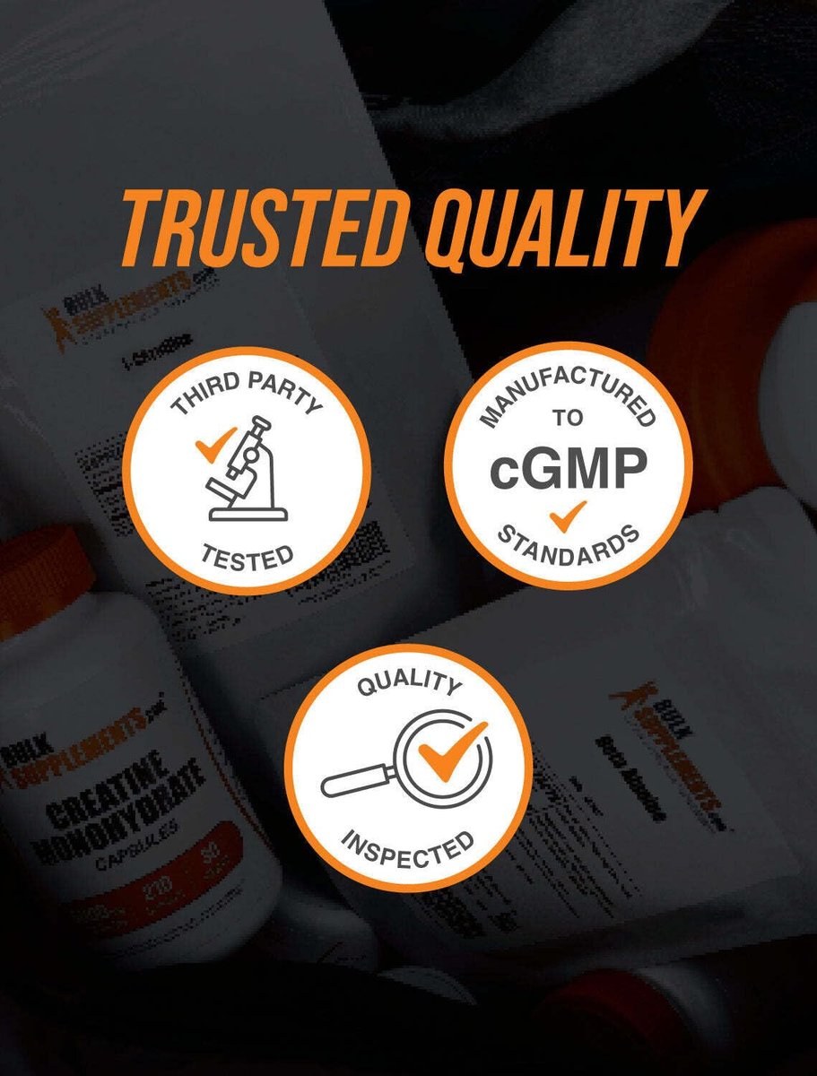 BulkSupplements.com Agmatinsulfat Kapseln - Stickstoffmonoxid-Präparat, Agmatin-Präparat - Glutenfrei, 2 Kapseln pro Portion, 180 Stück (1er-Pack)