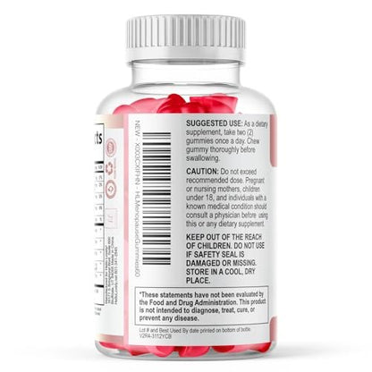 Hello Lovely! Menopause Gummies – Natürliche Hilfe bei Hitzewallungen & Nachtschweiß, 16-in-1 Multi-Vorteil für Balance & Energie, 60 Gummis