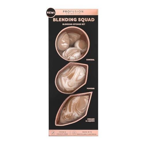 Profusion Cosmetics 7-teiliges Beauty-Schwamm-Set Blending Squad