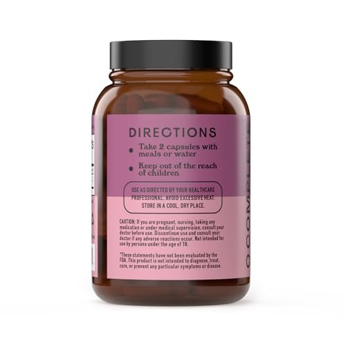 Complete Natural Products Bio D-Mannose & Cranberry Kapseln 520mg | 100 Stück | Pflanzliche Unterstützung für die Harnwege | Vegan, Non-GMO, Koscher, Glutenfrei