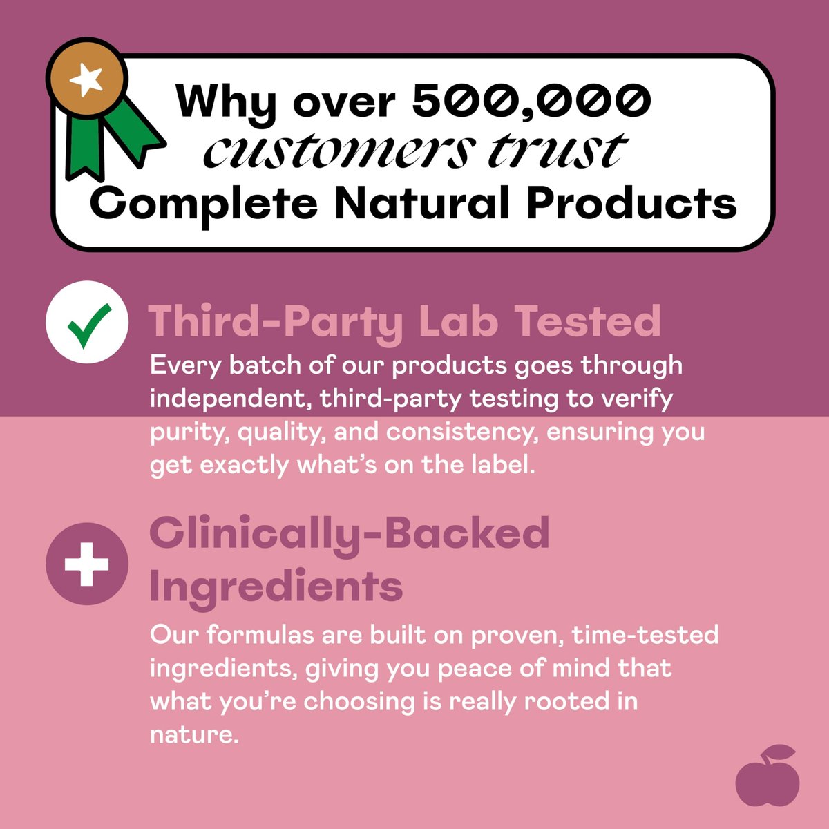 Complete Natural Products Bio D-Mannose & Cranberry Kapseln 520mg | 100 Stück | Pflanzliche Unterstützung für die Harnwege | Vegan, Non-GMO, Koscher, Glutenfrei