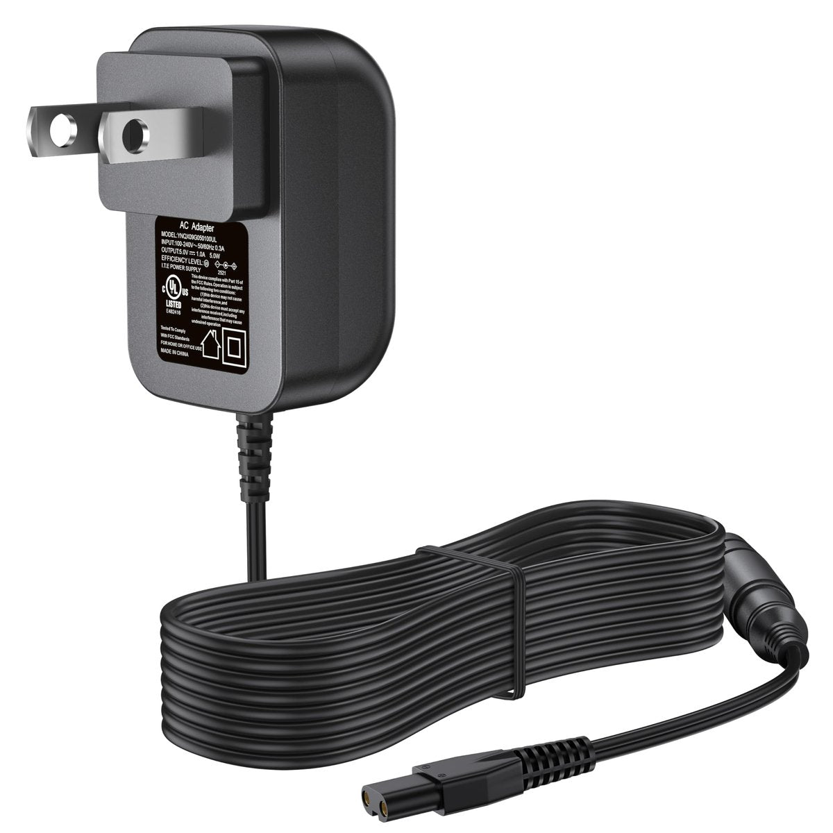 DONYOIE 5V Ladegerät für Skull Shaver – Ersatz-Netzteil für Pitbull Gold/Silver Pro, Akku-Clipper, AC-Adapter für kabellosen Trimmer