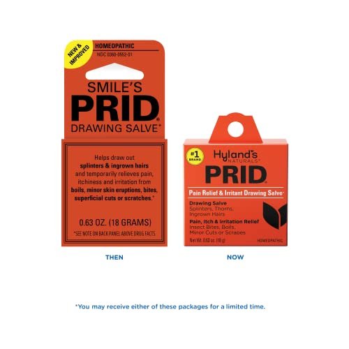 PRID Zugsalbe von Hyland's Naturals (2er-Pack) – Natürliche Unterstützung bei Hautirritationen