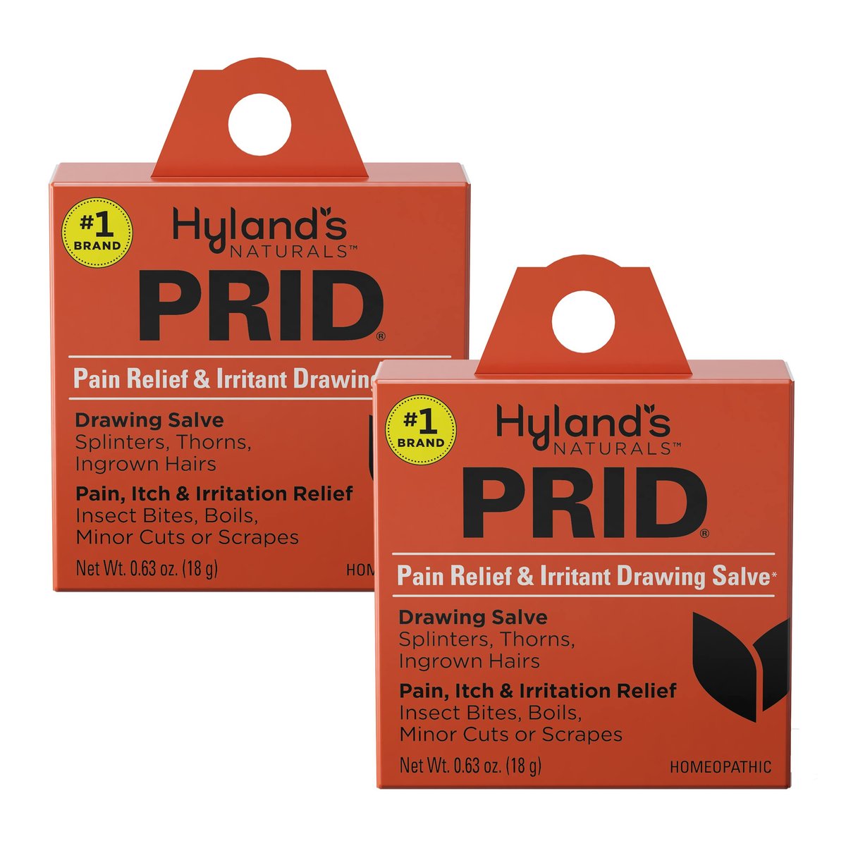 PRID Zugsalbe von Hyland's Naturals (2er-Pack) – Natürliche Unterstützung bei Hautirritationen