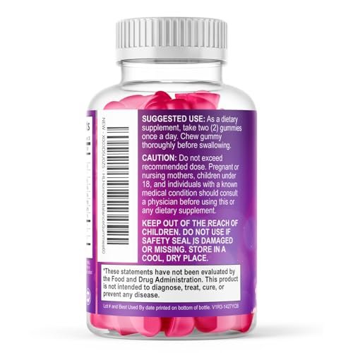 Hello Lovely! Menopause Gummis für Frauen – Natürliche Unterstützung bei Hitzewallungen, Nachtschweiß & Hormonbalance – 60 Gummis
