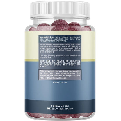 Extra Stark Zink Gummis für Erwachsene - Kaubare Zinkpräparate für Frauen & Männer für Energie & Immununterstützung - Vitamine & Mineralstoffe - 120 Stück