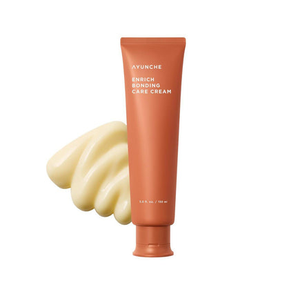 AYUNCHE Enrich Bonding Leave-In Cream 5.0 fl oz – K-Beauty Bond Repair, Hitzeschutz bis 200°C, Spliss & Frizz-Kontrolle für feines, trockenes, geschädigtes Haar, Glass Hair
