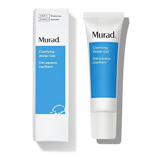 Murad Klärendes Wassergel – Leichte Feuchtigkeitspflege für zu Akne neigende Haut mit Salicylsäure und Hyaluronsäure zur Vorbeugung von Unreinheiten, Feuchtigkeitsversorgung und mattem Finish – 60 ml