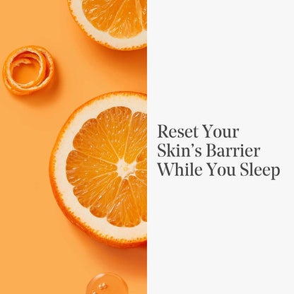 Murad Essential-C Overnight Barrier Repair Cream – Vitamin C Nachtcreme mit Anti-Pollution-Effekt für reparierte, glattere Haut – 50 ml