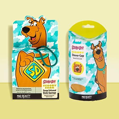 MAD BEAUTY Scooby-Doo Duschhaube – Nostalgischer Cartoon-Klassiker für trockenes Haar beim Baden