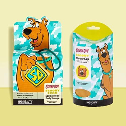 MAD BEAUTY Scooby-Doo Duschhaube – Nostalgischer Cartoon-Klassiker für trockenes Haar beim Baden