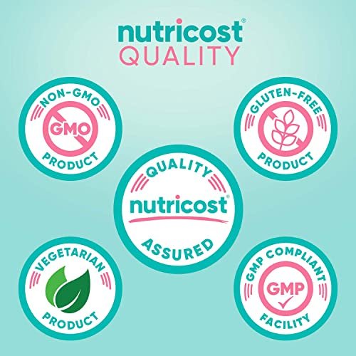 Nutricost Myo-Inositol & D-Chiro-Inositol für Frauen 2000mg, 120 Kapseln, 2000mg Myo & 50mg D-Chiro pro Portion, 30 Portionen, Vegetarierfreundlich, Non-GMO & Glutenfrei
