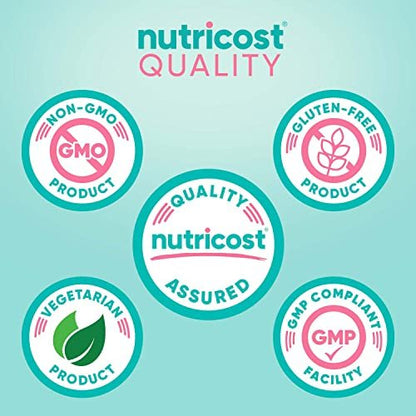 Nutricost Myo-Inositol & D-Chiro-Inositol für Frauen 2000mg, 120 Kapseln, 2000mg Myo & 50mg D-Chiro pro Portion, 30 Portionen, Vegetarierfreundlich, Non-GMO & Glutenfrei
