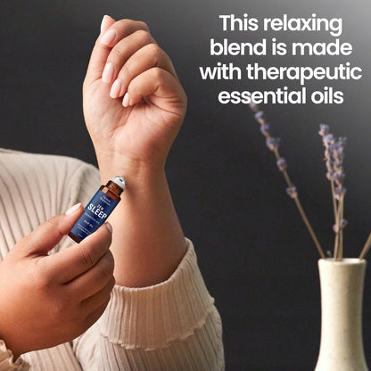 Zen Sleep Essential Oil Roll-On 10 ml - Beruhigende Mischung für Gelassenheit & Tiefschlaf mit Lavendel, Rosmarin - Einfach anzuwendender Roller - Nexon Botanics