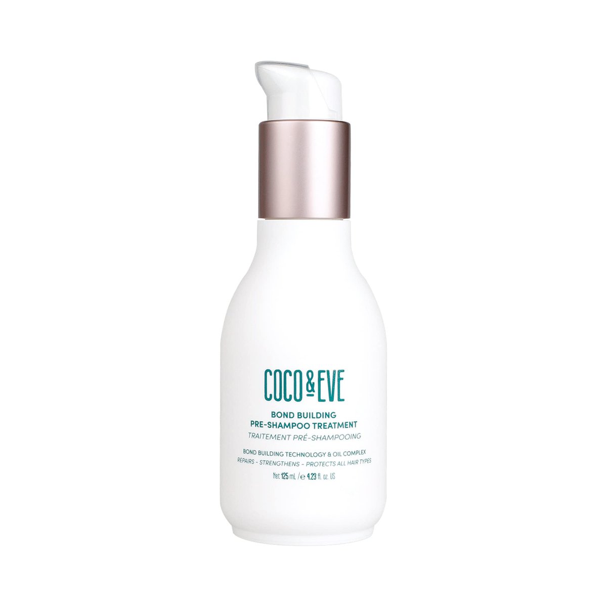 Coco & Eve Conditioner - Pre-Shampoo Behandlung, 4,23 fl oz (125 ml), Hilfe bei trockenem, geschädigtem Haar und Haarbruch, Tiefenpflegemaske zur Reparatur von Haarschäden und Haarverbindungen