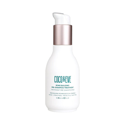 Coco & Eve Conditioner - Pre-Shampoo Behandlung, 4,23 fl oz (125 ml), Hilfe bei trockenem, geschädigtem Haar und Haarbruch, Tiefenpflegemaske zur Reparatur von Haarschäden und Haarverbindungen