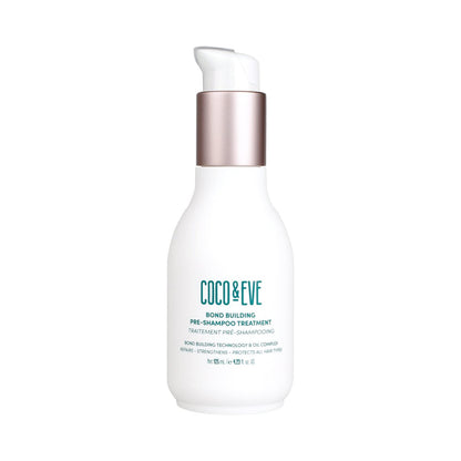 Coco & Eve Conditioner - Pre-Shampoo Behandlung, 4,23 fl oz (125 ml), Hilfe bei trockenem, geschädigtem Haar und Haarbruch, Tiefenpflegemaske zur Reparatur von Haarschäden und Haarverbindungen