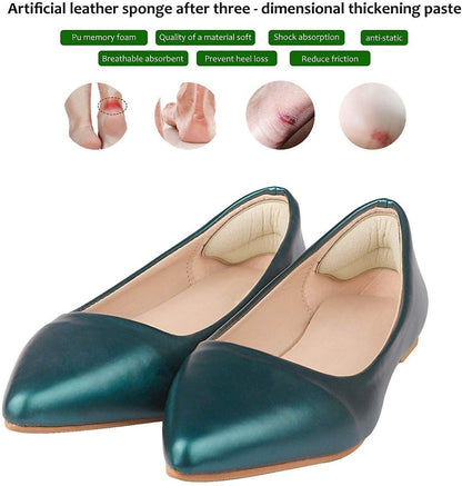 Fersenpolster Einlegesohlen für zu große Schuhe – 4 Paar, rutschfeste Fersenkissen gegen Blasen, verbesserte Passform (Pale Apricot)