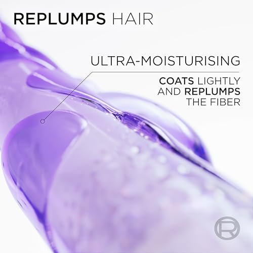 L'Oréal Paris Elvive Hyaluron Plump Feuchtigkeitsspendender Conditioner für dehydriertes, trockenes Haar mit Hyaluronsäure-Komplex, parabenfrei, 26,5 Fl Oz