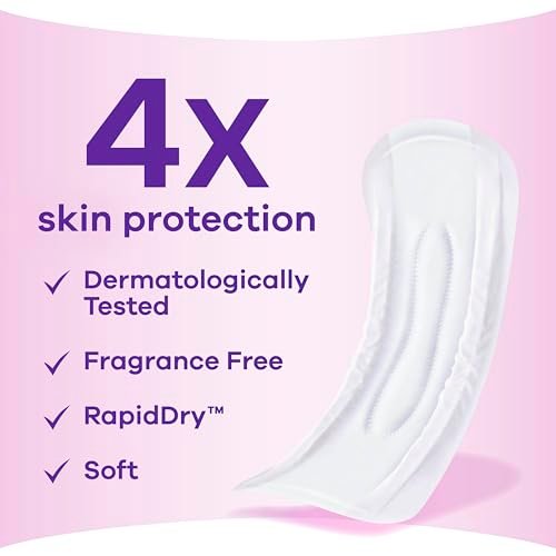 Always Discreet Inkontinenz-Einlagen für Frauen mit Blasenschwäche, Sensitive Pads, Mittlere Saugfähigkeit, Normale Länge, 57 Stück