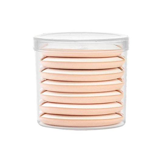 1Box (7 Stück) Superweiche Schwamm-Puderpuffs Make-up Foundation Schwamm Air Cushion Puff Pad zum Auftragen von BB CC Cream, flüssigem Concealer, Puder, Beauty Blender