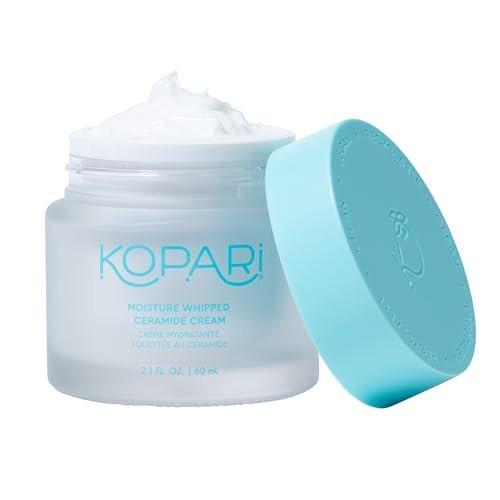 Kopari Moisture Whipped Ceramide Cream – Vegane Ceramide & Hyaluronsäure für hydratisierte, geschützte Haut (62 ml)