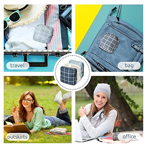 3-teilige Perioden-Tasche, Damenbinden-Aufbewahrungstasche, wiederverwendbare Menstruationsbinden-Tasche, Tampon-Aufbewahrungstasche für Frauen und Mädchen, für die Handtasche