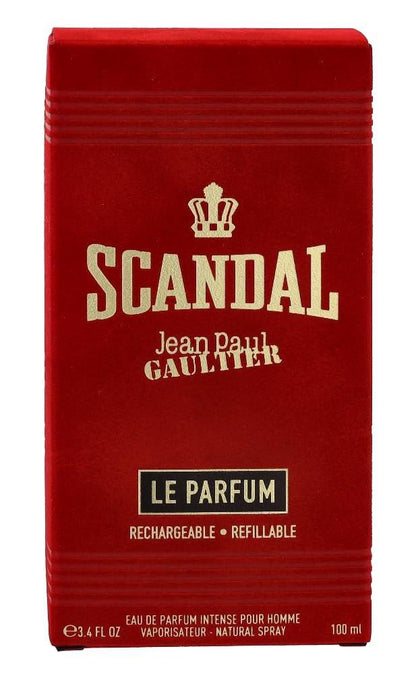 Jean Paul Gaultier Scandal Le Eau de Parfum Intense Refillable Spray für Männer, 100 ml