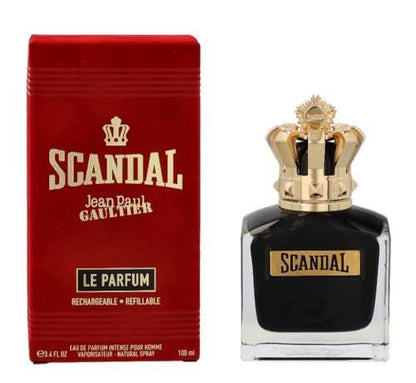 Jean Paul Gaultier Scandal Le Eau de Parfum Intense Refillable Spray für Männer, 100 ml