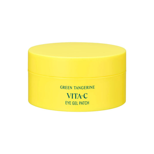 GOODAL Green Tangerine Vitamin C Augenpflaster ALPHA – 25% Dickere Hydrogel Augenpflaster gegen Schwellungen & Augenringe, Koreanische Hautpflege für strahlende Glas-Haut (60 Patches)