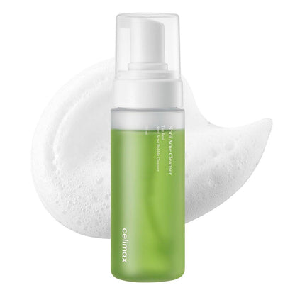 celimax Noni Bubble Cleanser – Mildes Gesichtsreinigungs-Schaum für empfindliche bis fettige, trockene und Mischhaut – Beruhigend, pflegend, sanft peelend – 155 ml