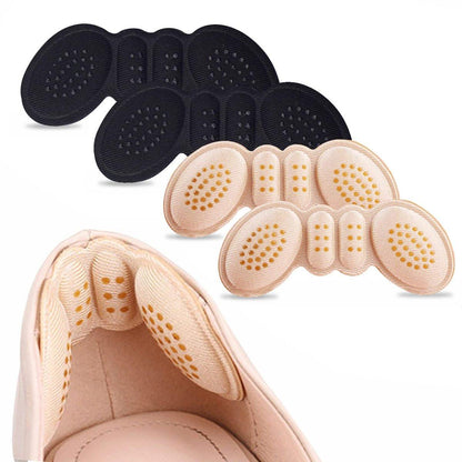Fersenpolster für zu große Schuhe: Rutschfeste Fersenkissen für Damenschuhe (4 Paar) - Gepolsterte Einlagen verhindern Blasen - Passend für Damen & Herren