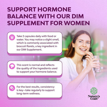 Potentes DIM-Präparat für Frauen – Hormonbalance mit DIM und schwarzem Pfeffer, Wechseljahre & PMS Linderung – Extra stark 300 mg pro Portion – 120 Kapseln