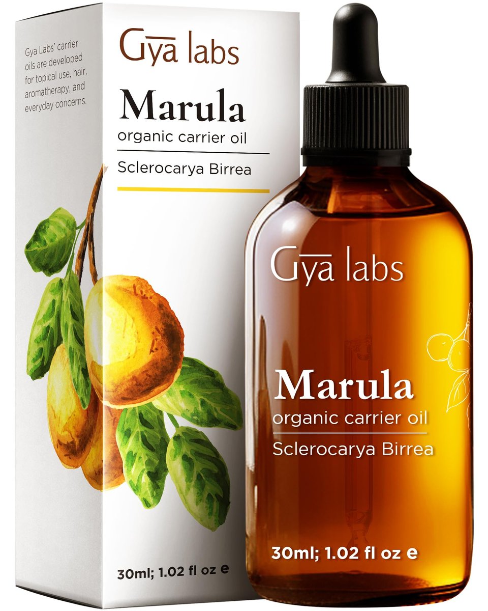 Gya Labs Marula Öl - 30 ml - Trägeröl für Haare, Haut, Gesicht, Kopfhaut & Körpermassage