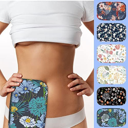 Sosation 6-teilige wasserdichte Stomabeutel-Abdeckungen – Leichte Colostomy-Bag-Überzüge mit Öffnung für Männer und Frauen – Geruchsreduzierendes Ileostomie-Pflegezubehör