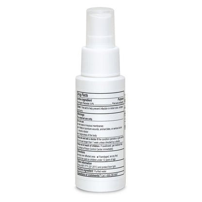 Globe Wasserstoffperoxid 3% Erste-Hilfe Antiseptikum Topische Lösung USP Sprühflasche, 60 ml Praktische Pump-Sprühflasche