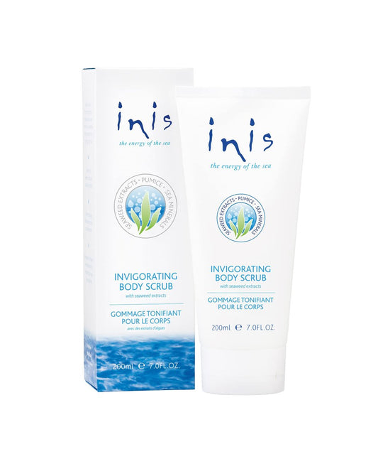 Inis the Energy of the Sea Peeling-Körperpeeling – Exfolierendes Körperpeeling mit Bimsstein und Meeresalgen für weiche, glatte, mit Feuchtigkeit versorgte Haut – 207 ml