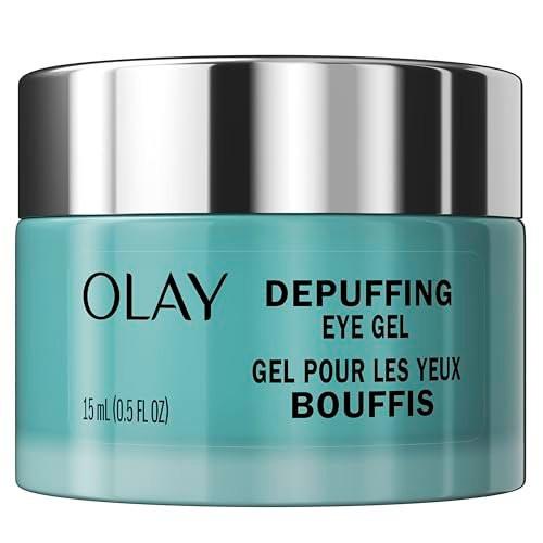 Olay Hyaluronic + Peptide 24 Gel Augencreme, Duftfrei, 0,5 Unzen (15 ml)