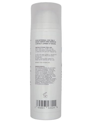 Myboclean Hydrating Lids and Lash Cleansing Gel mit Manuka-Honig UMF 16+, Aloe Vera, Kokosöl, Totes Meer Salz, 1,69 Fl Oz