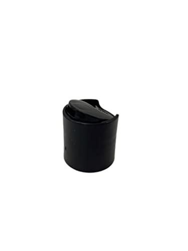 Natural Farms 4 oz Schwarze Boston-Plastikflaschen - 12er-Pack Nachfüllbare Flasche BPA-frei - Ätherische Öle - Aromatherapie | Schwarzer Druckdeckel - Hergestellt in den USA
